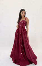 ماکسی پرنسسی نگین دار AB84 - Image 3