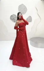 ماکسی دکلته نگینی Ac77