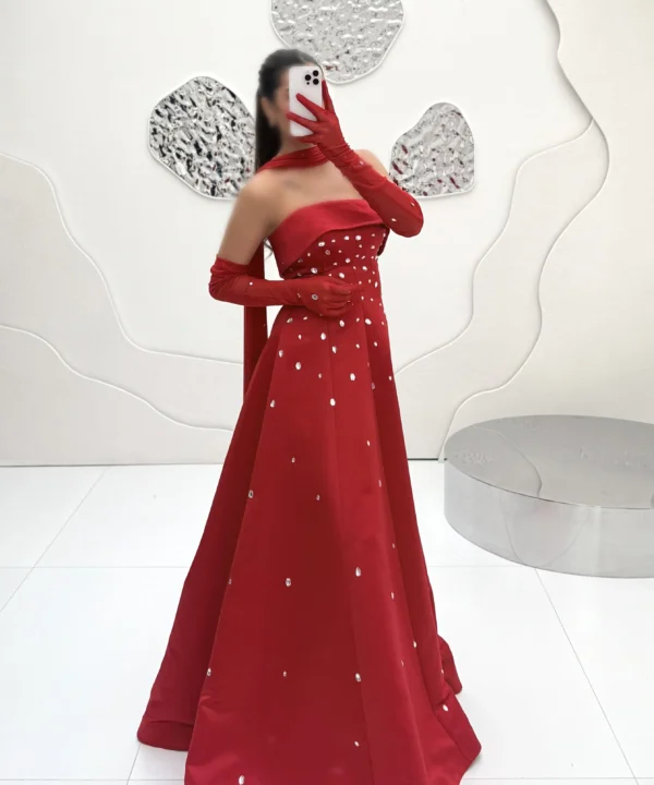 ماکسی دکلته نگینی Ac77