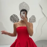 کراپ دامن قارچی P56