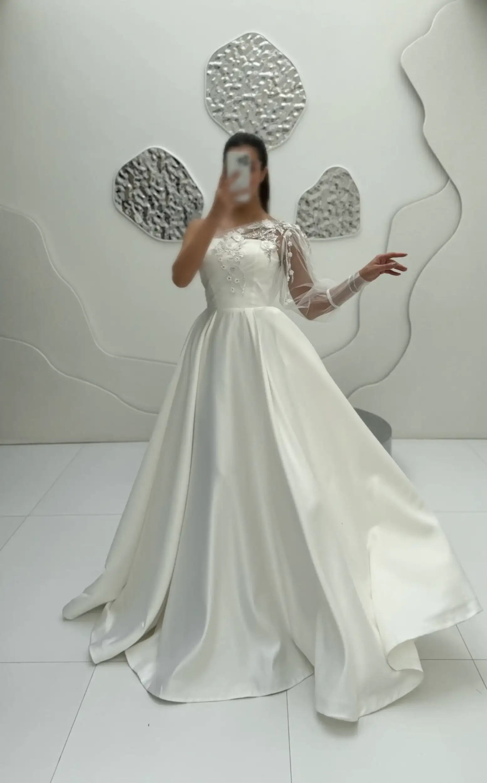 IMG_0501 ph-1 ماکسی یقه رومی شکوفه ای AB47 - Image 1