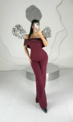 اورال  یقه قایقی نواردوزی  AD75 - Image 2