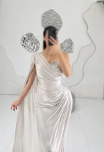 ماکسی یقه رومی 2993 - Image 2