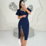 میدی آستین پفی 2873