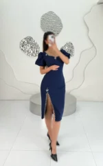 میدی آستین پفی 2873