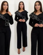 کت و شلوار گل دار p69